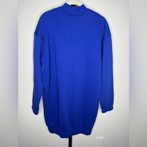 Women's Adidas Sportswear Half-Zip Sweater Dress - Size M - Picture 6 of 9